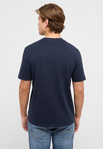 MUSTANG T-Shirt 'Style Austin' in Blau