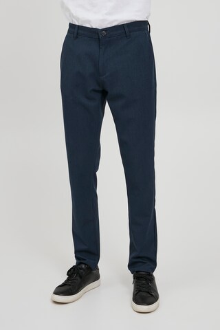 !Solid Slim fit Pants 'TO Frederic' in Blue: front