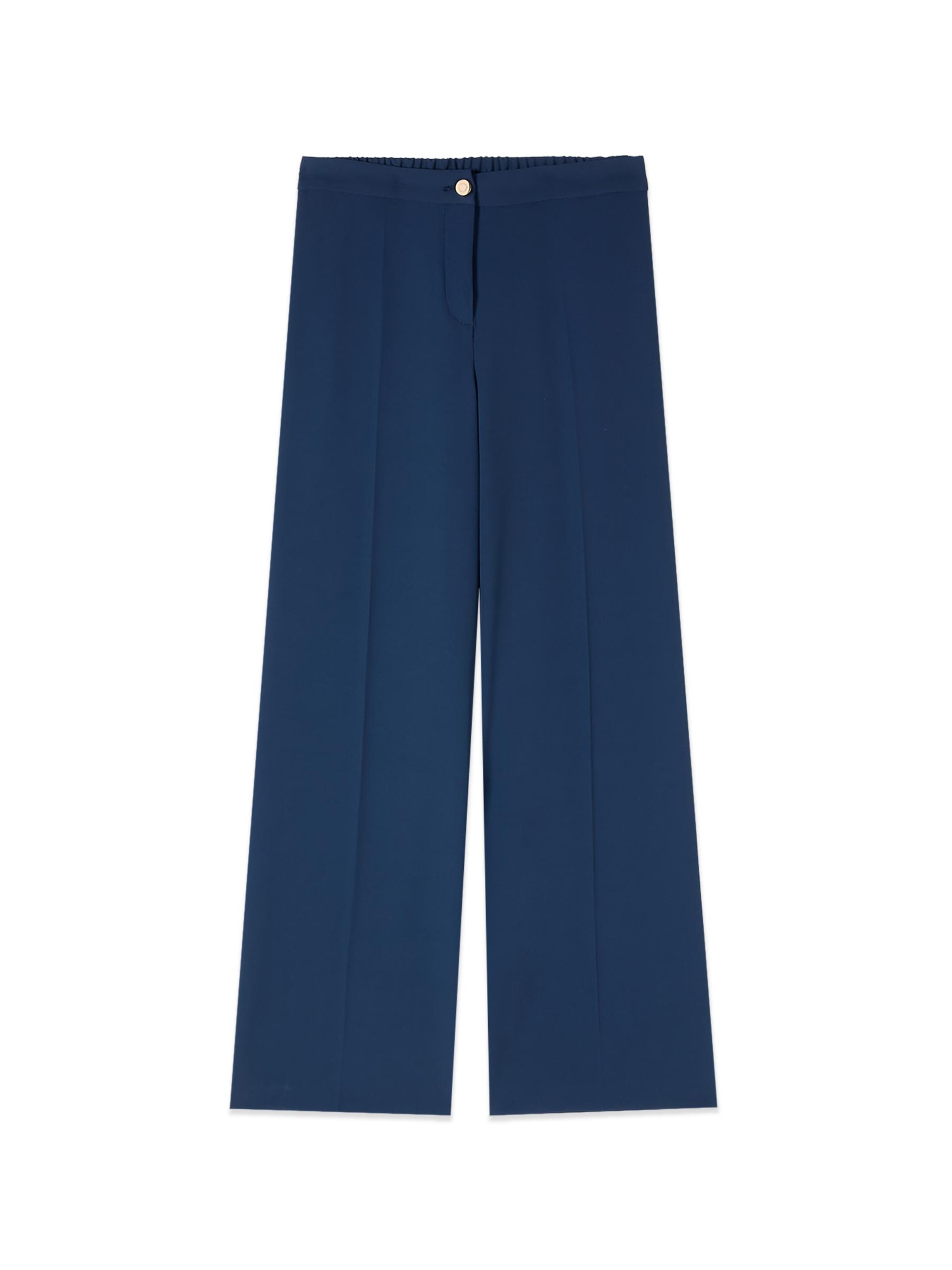 oltre - Acampanado Pantalón en azul: frente