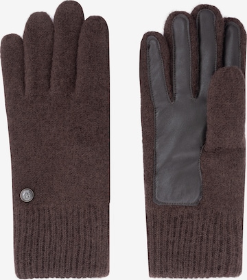 Gants Roeckl en marron : devant