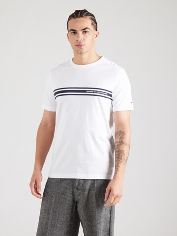 TOMMY HILFIGER Tričko – bílá: přední strana