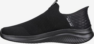 SKECHERS Slip-Ons 'Ultra Flex 3.0' in Black: front