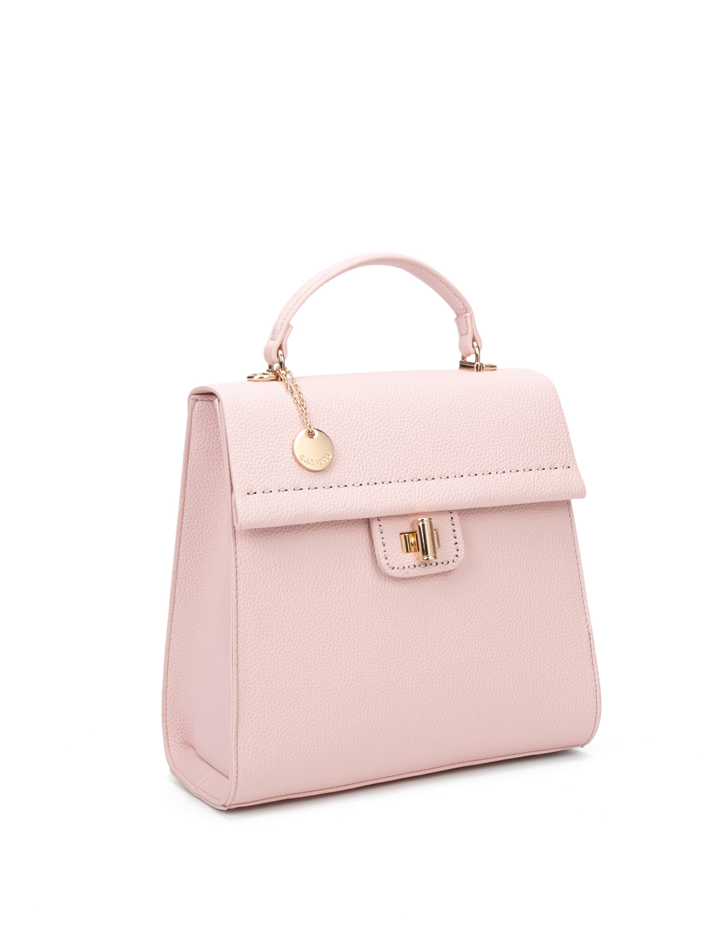 Zaino 'Zaino Donna Vegan Leather Diana & Co Firenze - Chiusura Girello Tracolla Regolabile' di Diana&Co. in rosa