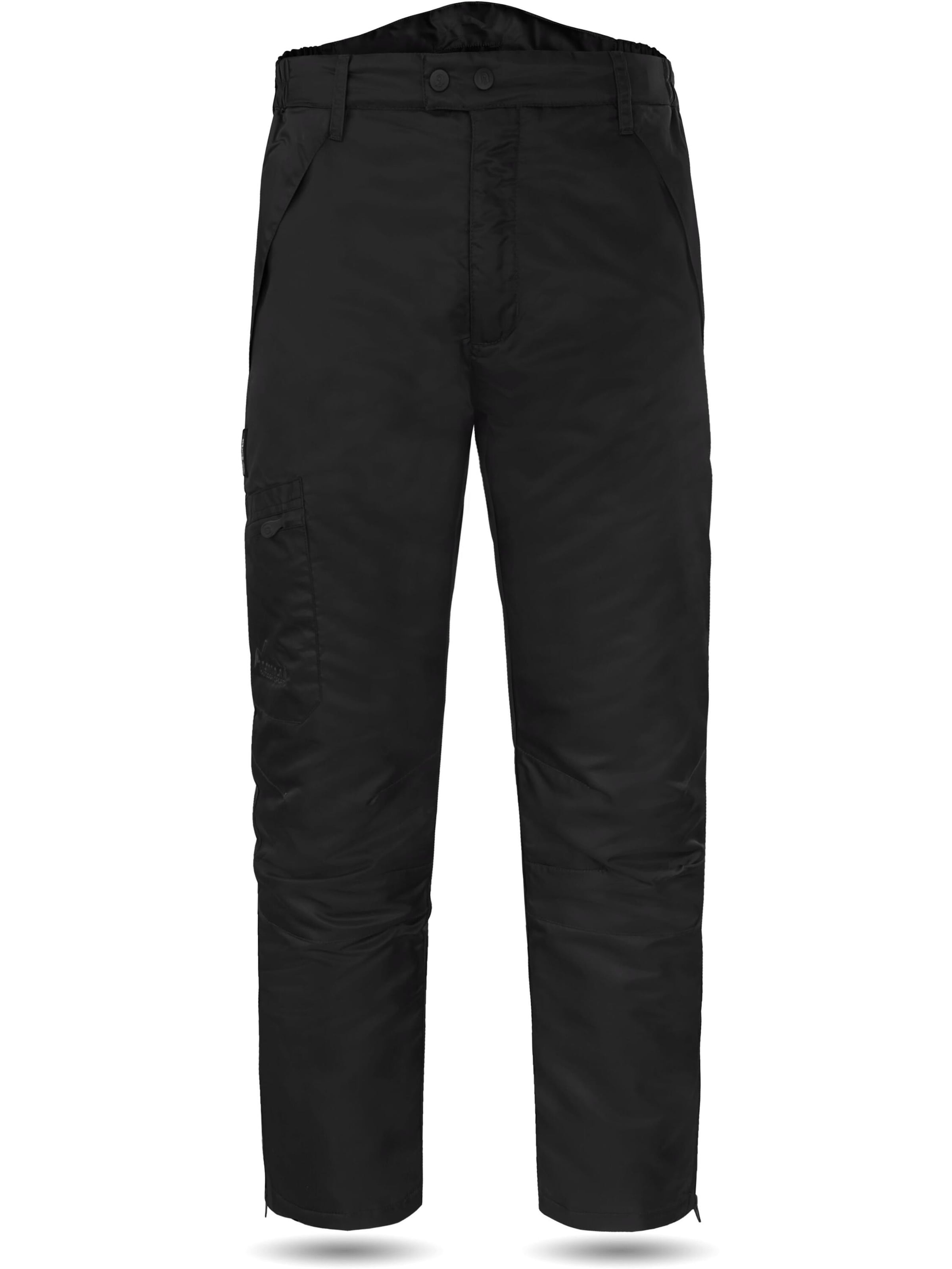 normani Regular Broek 'Rasac' in Zwart: voorkant