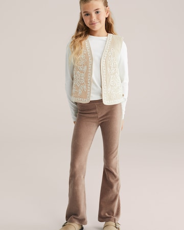 Gilet di WE Fashion in beige
