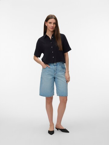 VERO MODA Blúz 'VMNATALI' - fekete