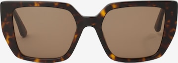 Karl Lagerfeld Aurinkolasit ' AUTOGRAPH LOGO ' värissä ruskea: etupuoli