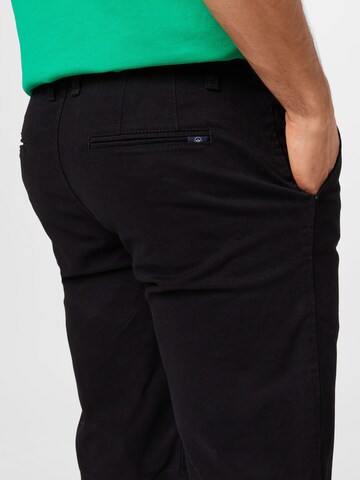 Kronstadt Regular Chino Pants 'Jonas' in Black