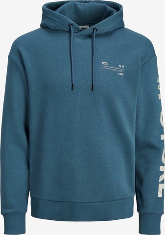 JACK & JONES Sweatshirt 'Mono' in Blauw: voorkant