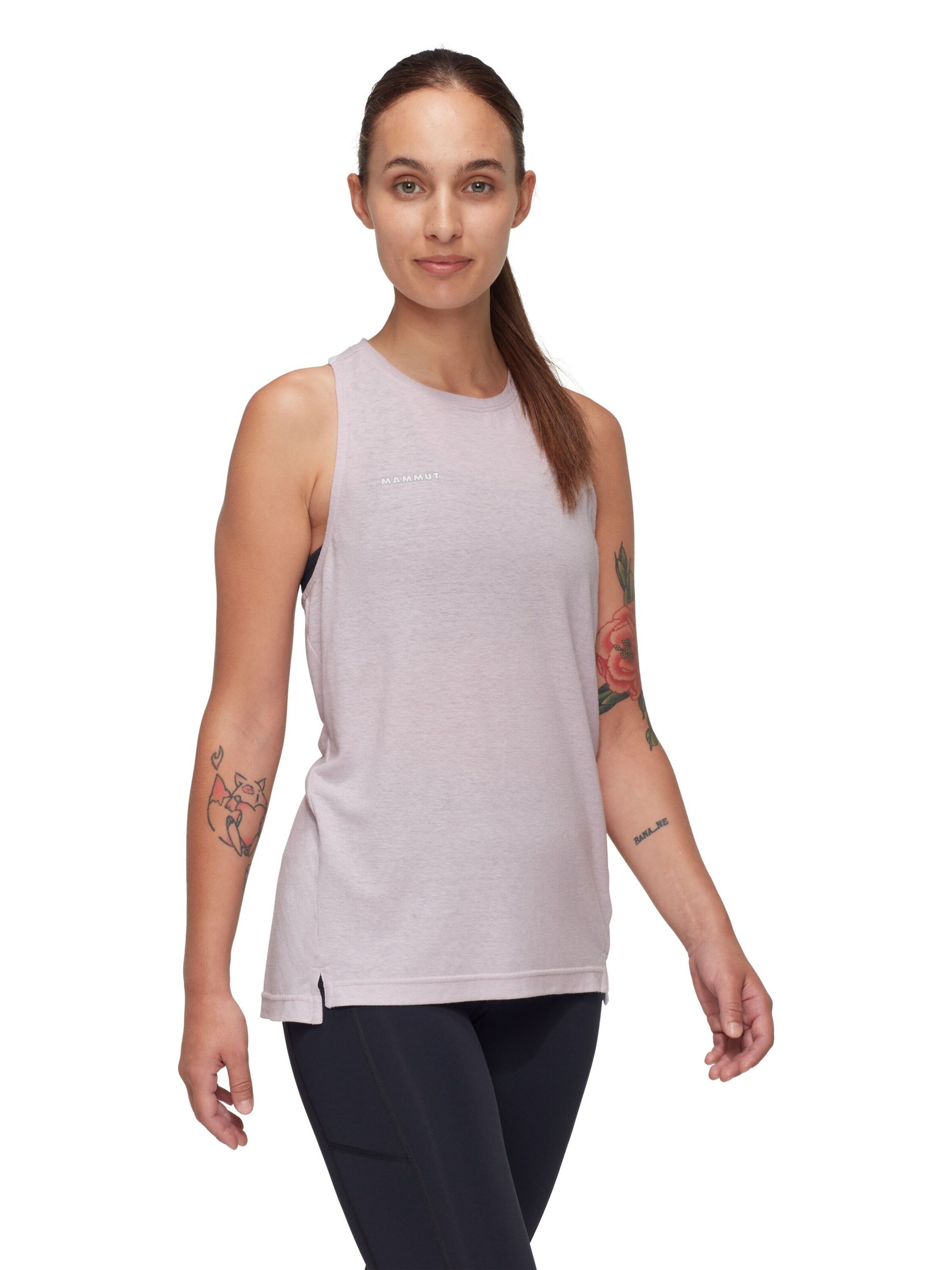 MAMMUT Sporttop 'Massone Light' in Lila: Vorderseite