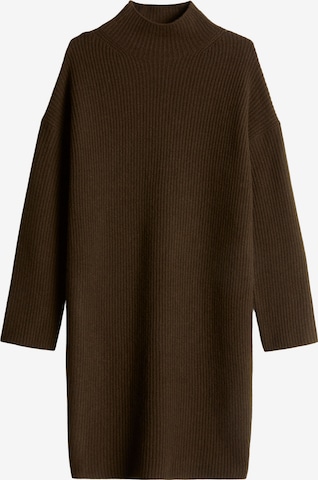 Robes en maille Marc O'Polo en marron : devant