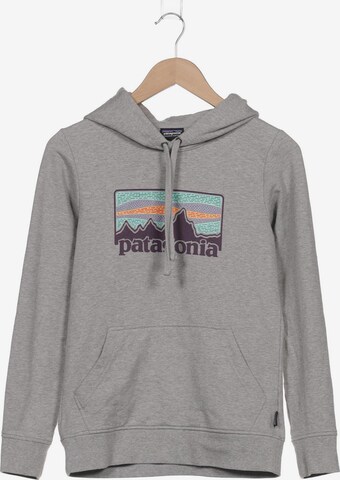 PATAGONIA Sweatshirt & Zip-Up Hoodie in XS in Grey: front