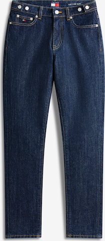 Coupe slim Jean Tommy Jeans en bleu : devant