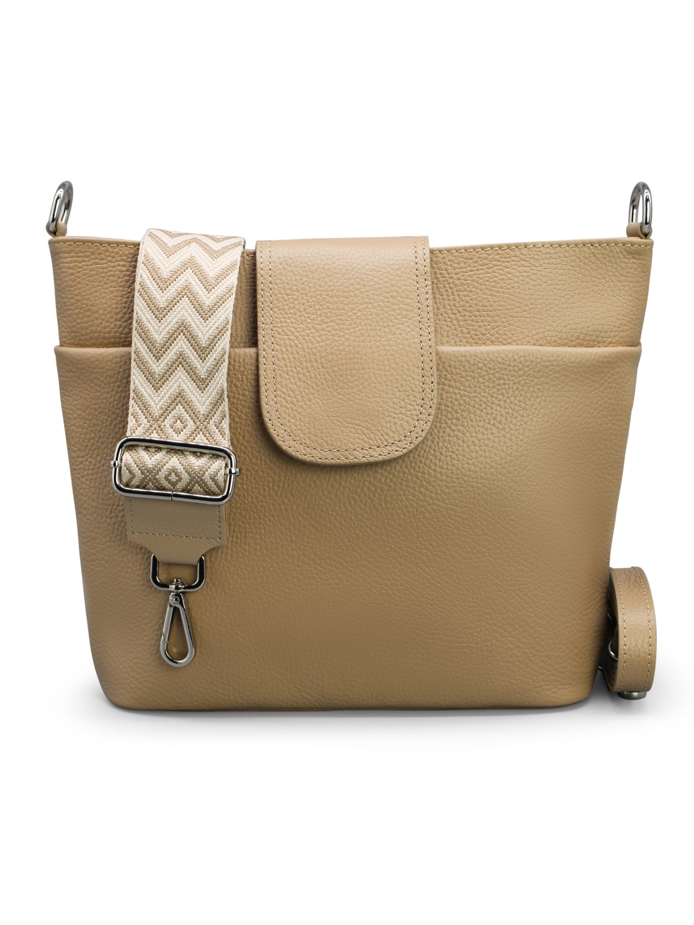Adel Bags Shoulder Bag 'Sara' in Beige: front