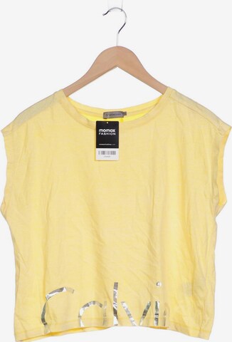 Calvin Klein Jeans T-Shirt S in Gelb: predná strana