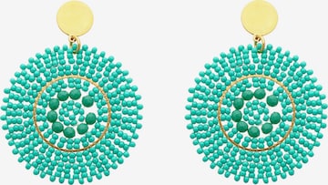 IZIA - Pendientes en azul: frente