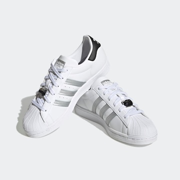 balta ADIDAS ORIGINALS Sportbačiai be auliuko 'Superstar'