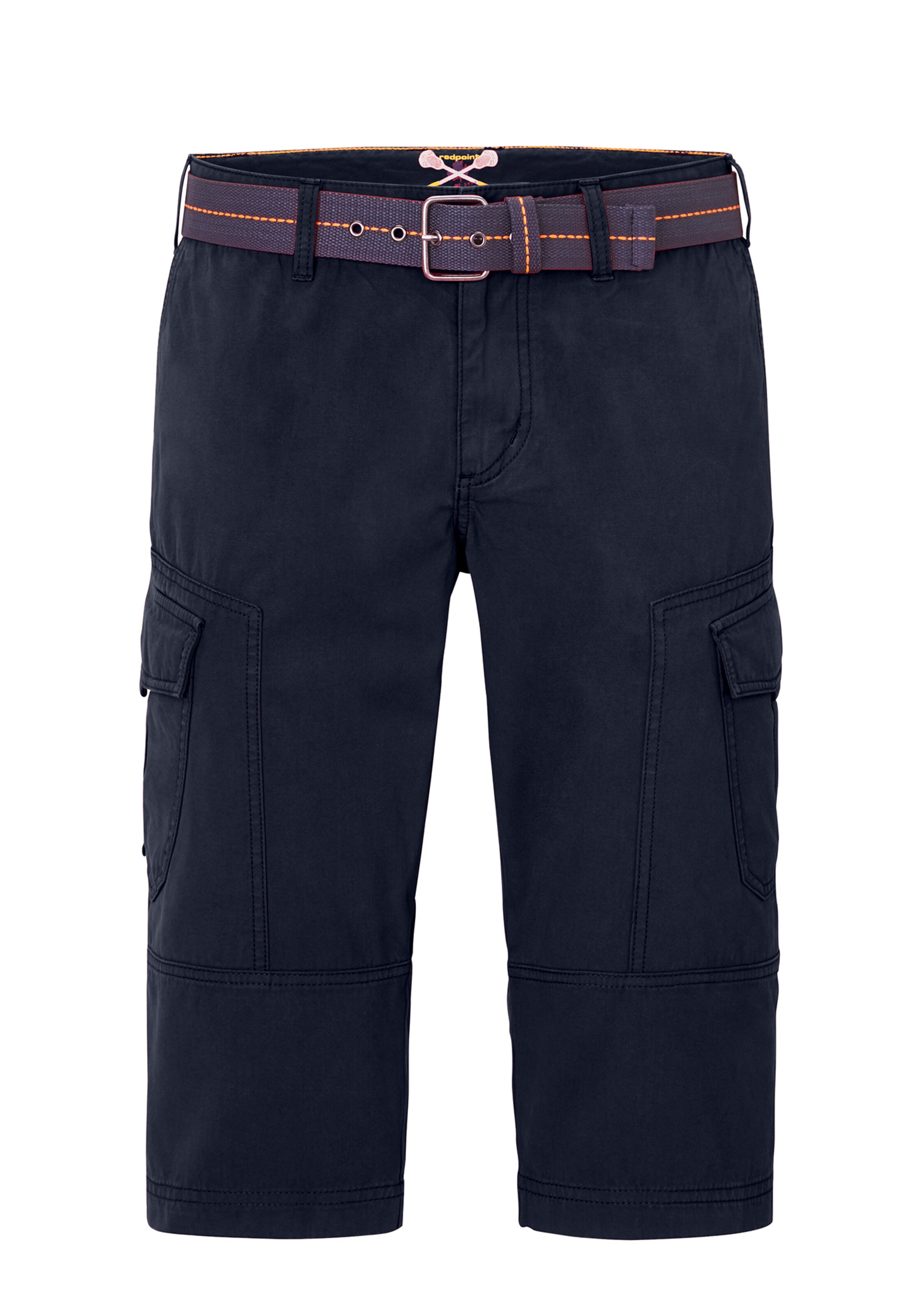 REDPOINT Regular Cargo Pants in Blue: front