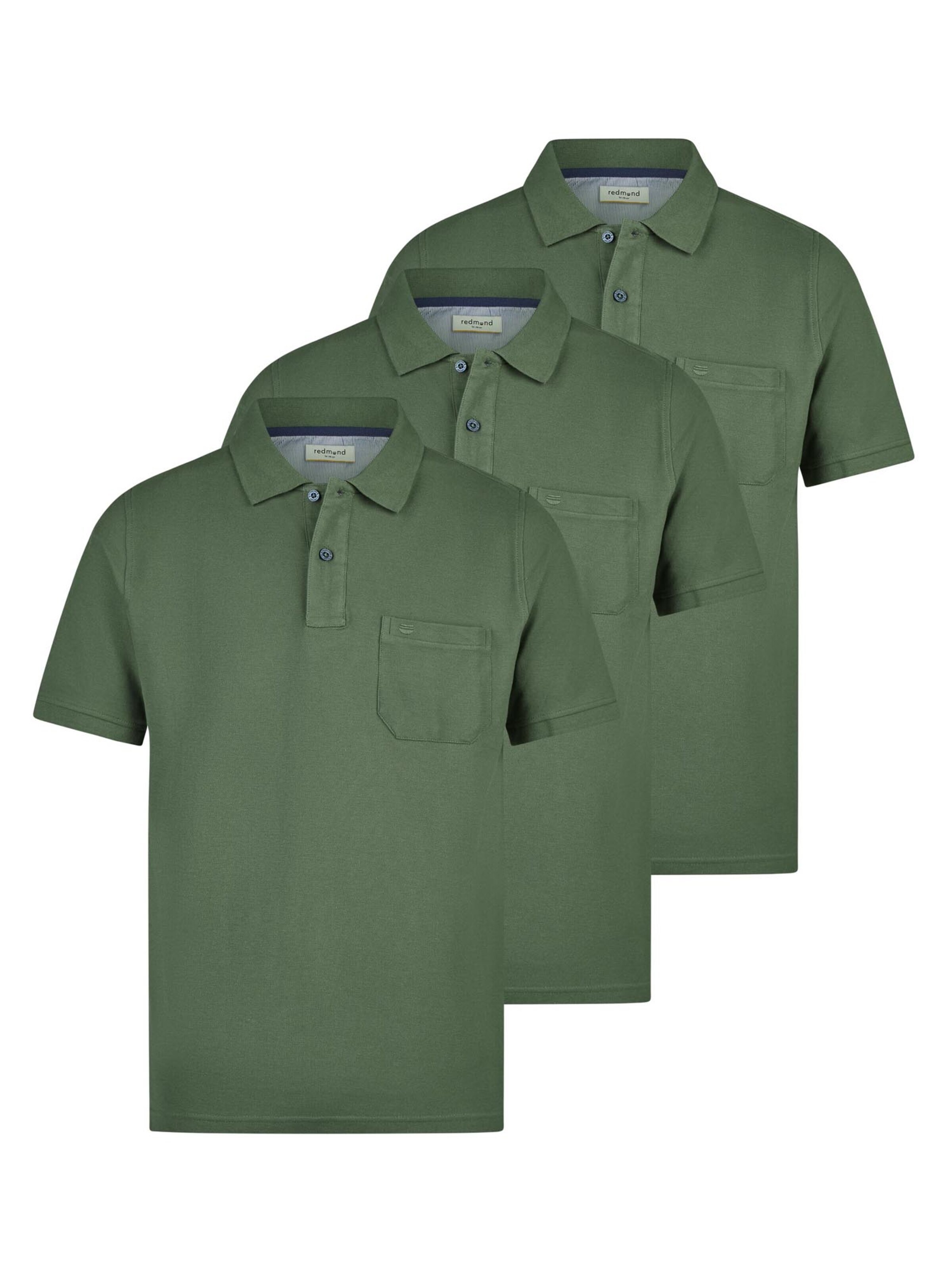 redmond Shirt 'Basic' in Green: front
