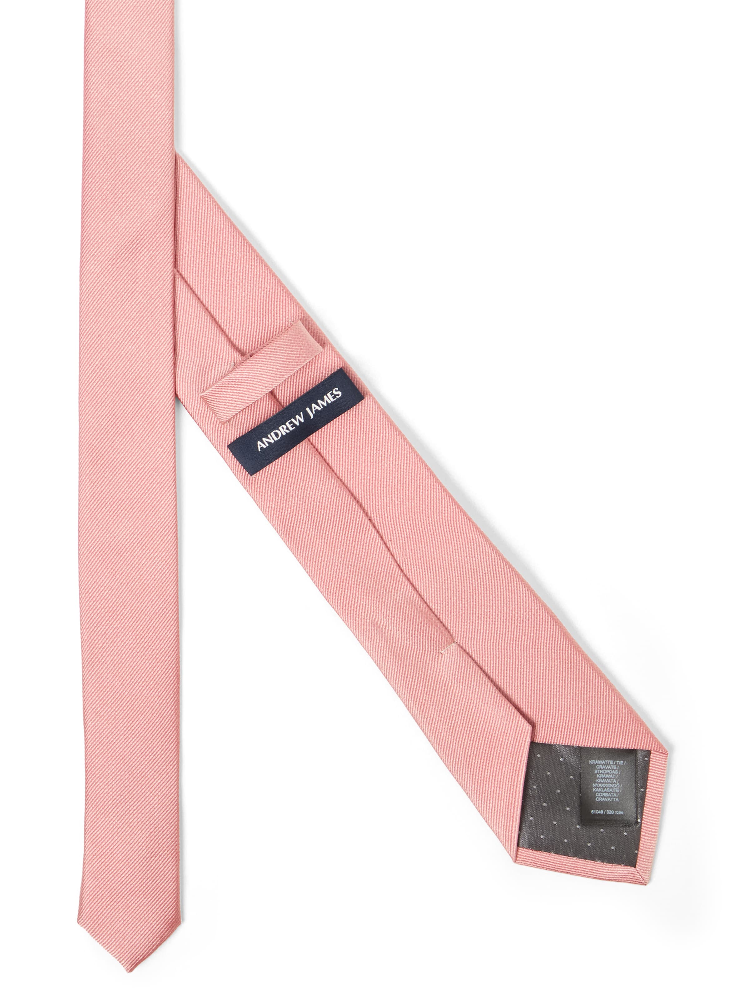 Andrew James Seiden-Krawatte in Rot