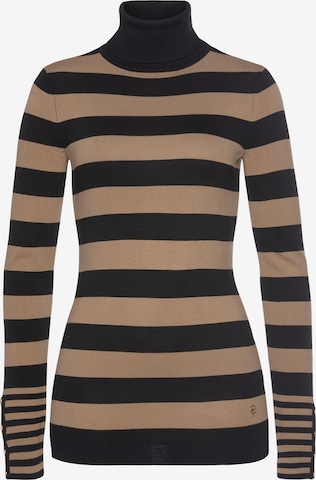 TAMARIS Sweater in Brown: front