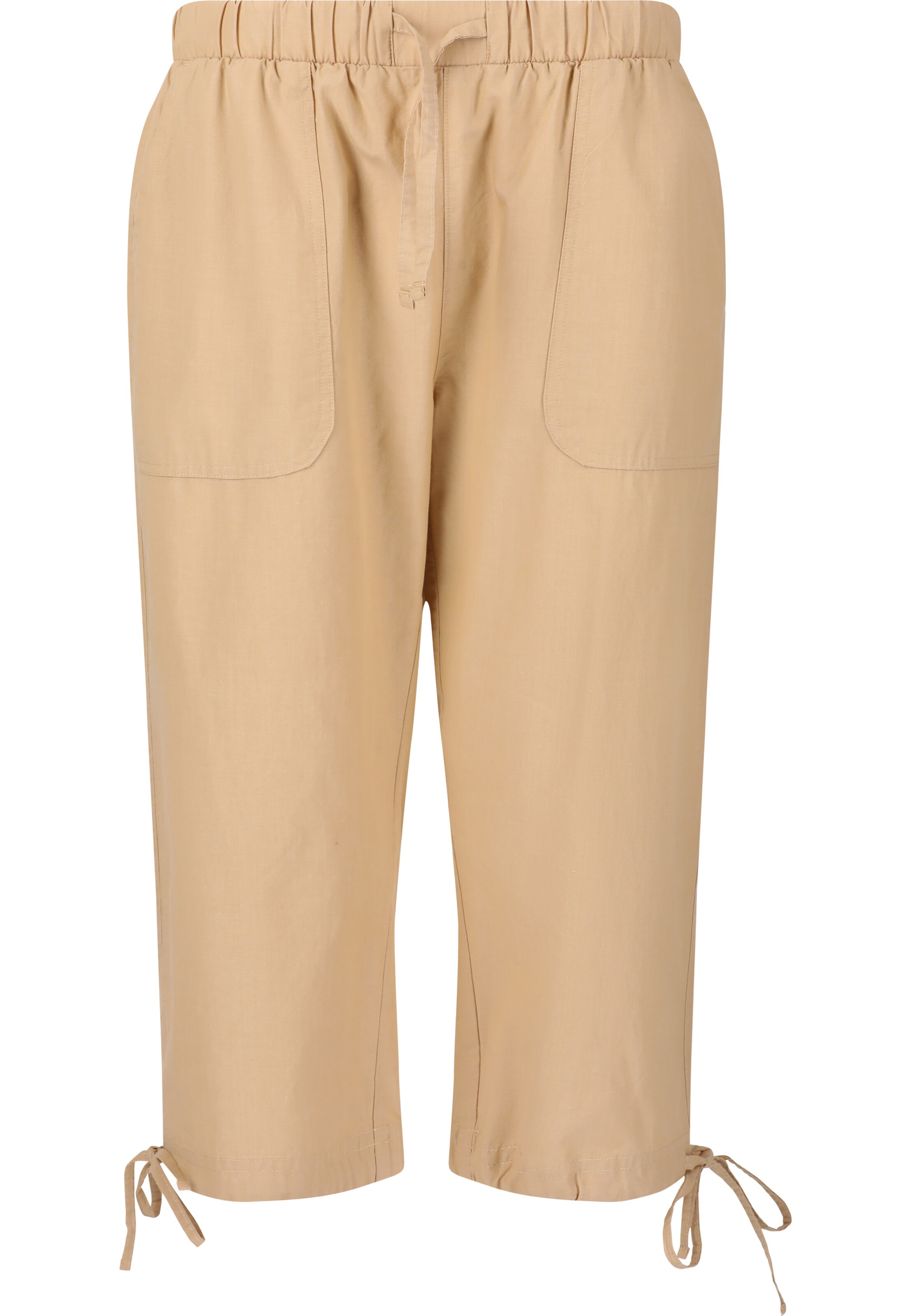 Cruz Regular Hose 'Emmy' in Beige: Vorderseite