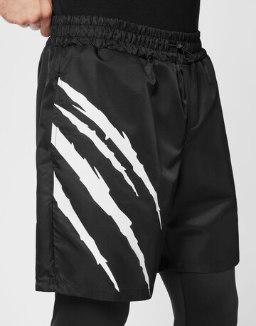 Skinny Pantalon de sport Plein Sport en noir