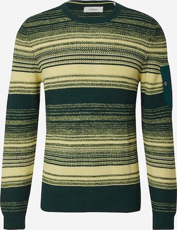 s.Oliver Pulóver - zöld: elől