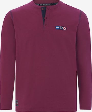 Jan Vanderstorm Sweatshirt ' Jornsen ' in Red: front