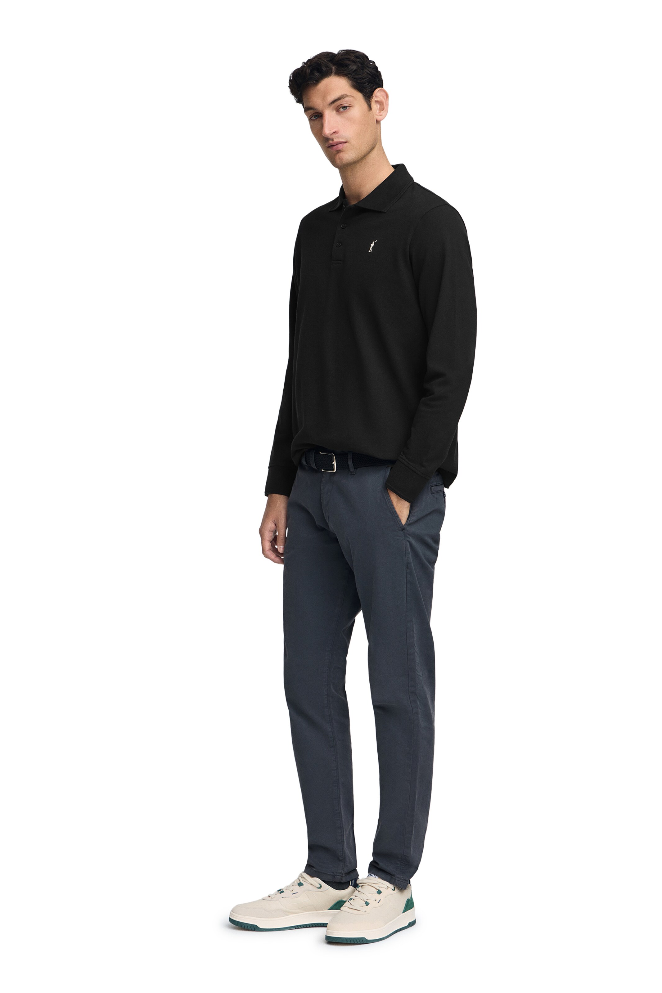 Polo Club Poloshirt in Schwarz