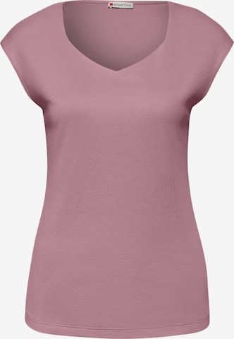 STREET ONE Shirt in Pink: front