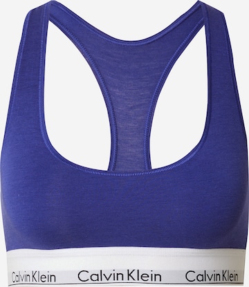 Soutien-gorge Calvin Klein Underwear en bleu : devant