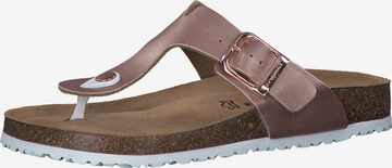 TAMARIS T-Bar Sandals in Pink: front