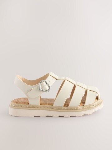 Next - Sandalias en blanco