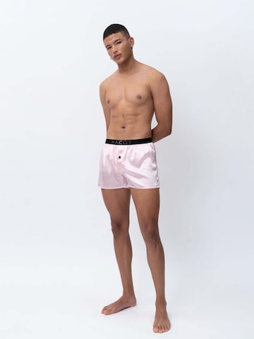 Boxers 'Silk Boxer Shorts' HACOY en rose