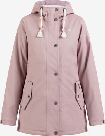 Veste fonctionnelle Schmuddelwedda en rose : devant