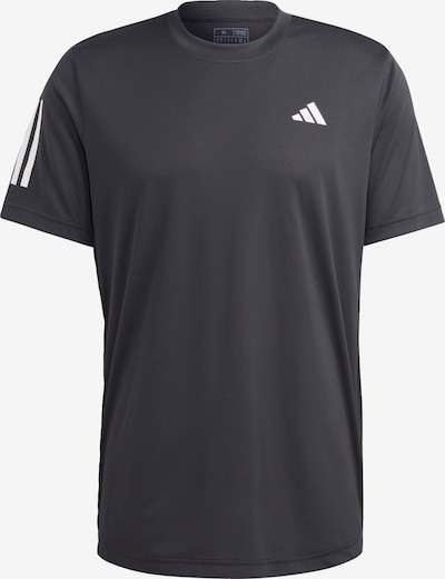 ADIDAS PERFORMANCE T-Shirt fonctionnel 'Club' en noir / blanc, Vue avec produit