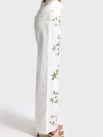 IT'S BASIC Loosefit Jeans 'LOOSE HIGH RISE JEANS' in Wit