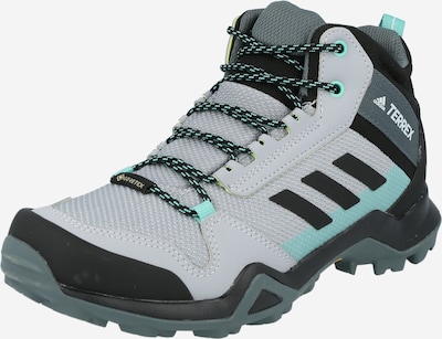 ADIDAS PERFORMANCE Sportsko 'TERREX AX3 MID GTX' i grå / basalgrå / mint / vit, Produktvy