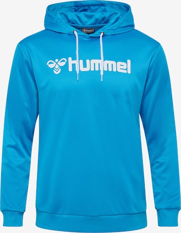 Hummel Sports sweatshirt in Blue: front