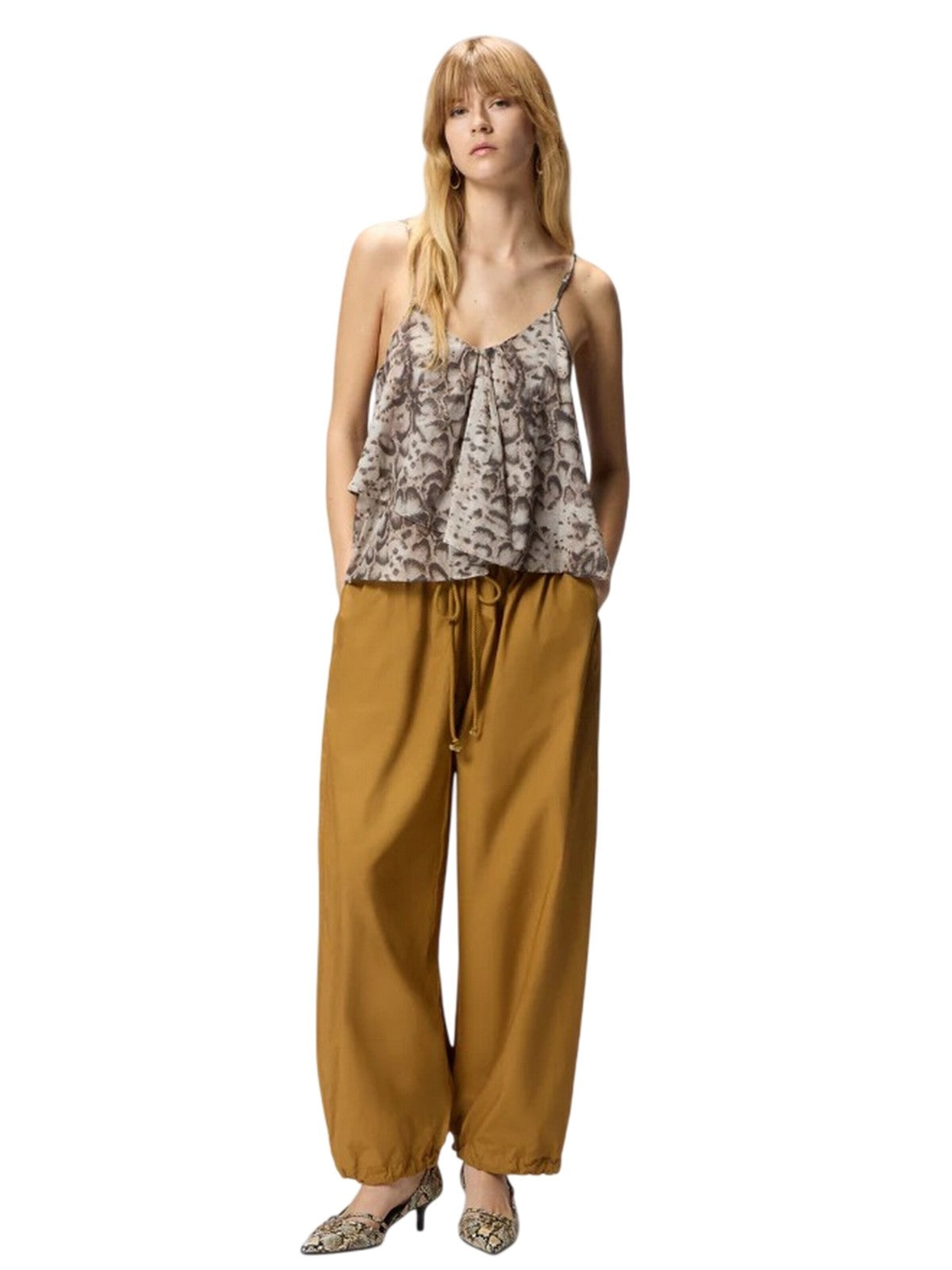 Top di PINKO in beige: frontale