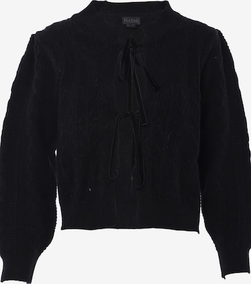 NAEMIKardigan - crna boja: prednji dio
