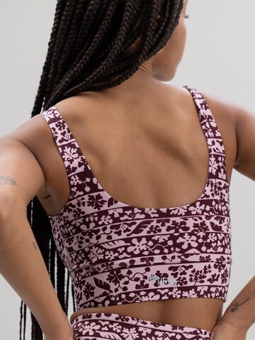 Bustier Soutien-gorge de sport 'Bustier' Hey Honey en rose