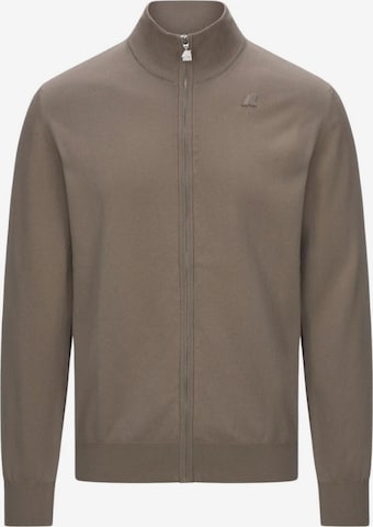 Veste de survêtement 'FINNY COTTON PS PULLOVER' K-Way en beige : devant