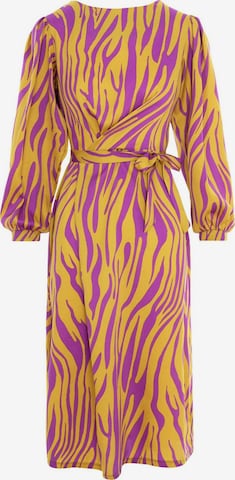 Couture de Marie Jurk 'Minimal Office Dress, Straight Fit – Quinn' in Groen: voorkant