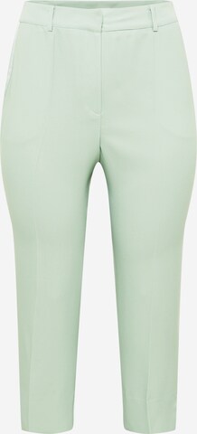 Regular Pantalon à plis 'Maria' Guido Maria Kretschmer Curvy en vert : devant