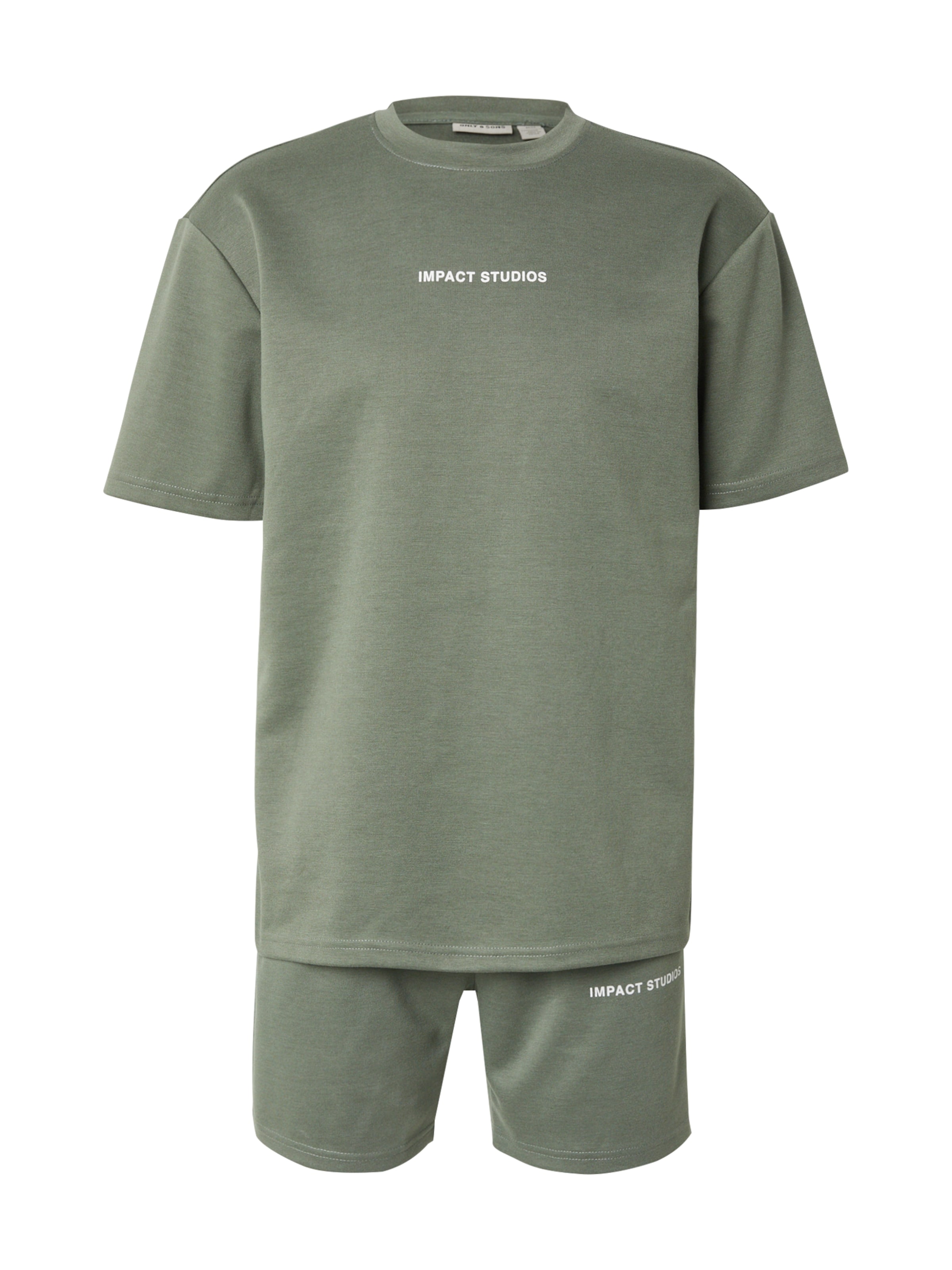 Only & Sons - Traje para estar en casa 'ONSLIAM' en verde: frente