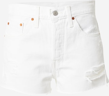 Jeans '501' de la LEVI'S ® pe alb: față
