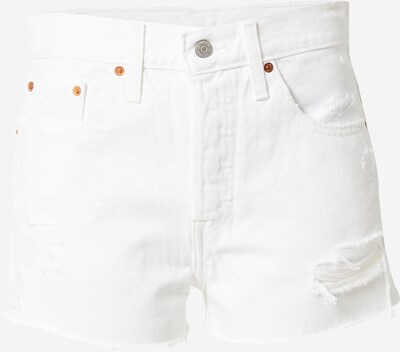 Jeans '501® HIGH RISE SHORT' LEVI'S pe alb denim, Vizualizare produs