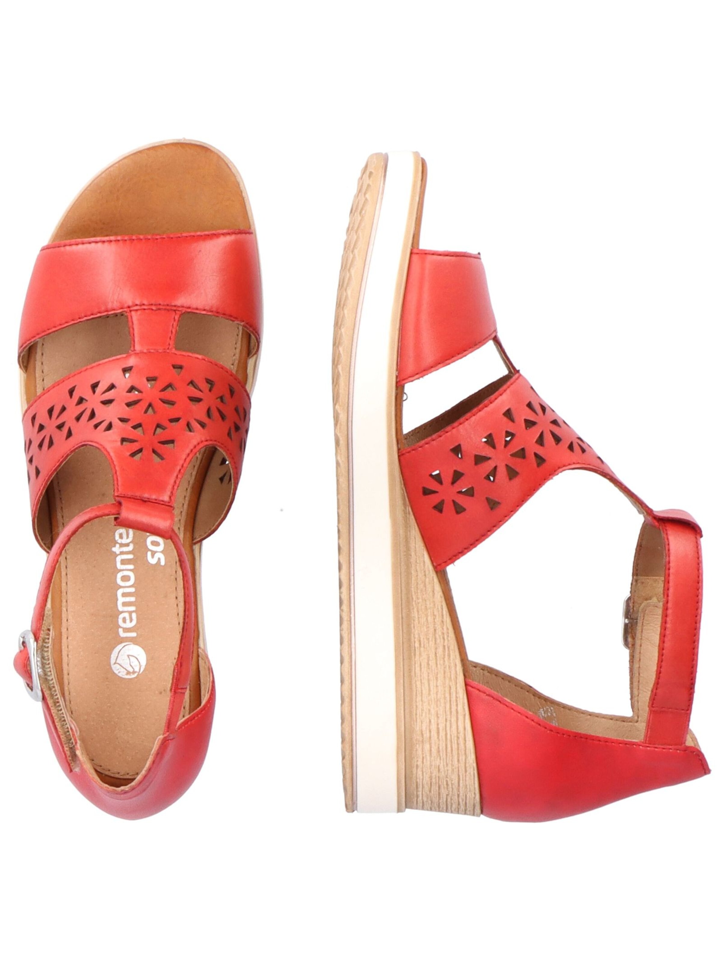 REMONTE Sandale in Rot